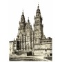 Poster - Catedral de Santiago, ano 1889