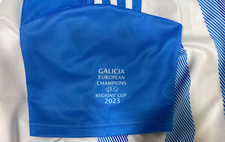 Camisola de fútbol Galicia UEFA 2023